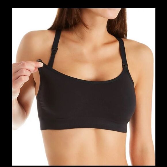 🌟PLAYTEX Maternity & Nursing Seamless Racerback Crop Wirefree Bra🌟 - Picture 2 of 5
